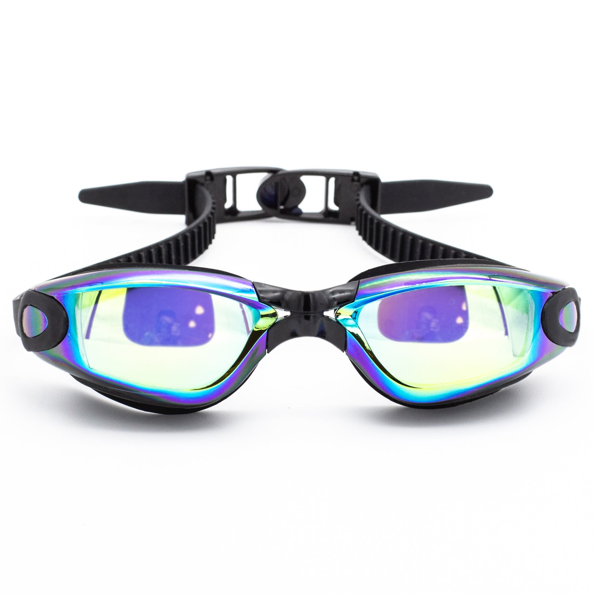 Vazquez NeroNautica Black Adult Swimming Goggles - High-Performance Affordable Cheap Swim Goggles